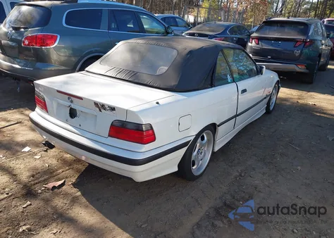 1997 BMW 328Ic z USA, uszkodzony, nr VIN WBABK7329VET64627